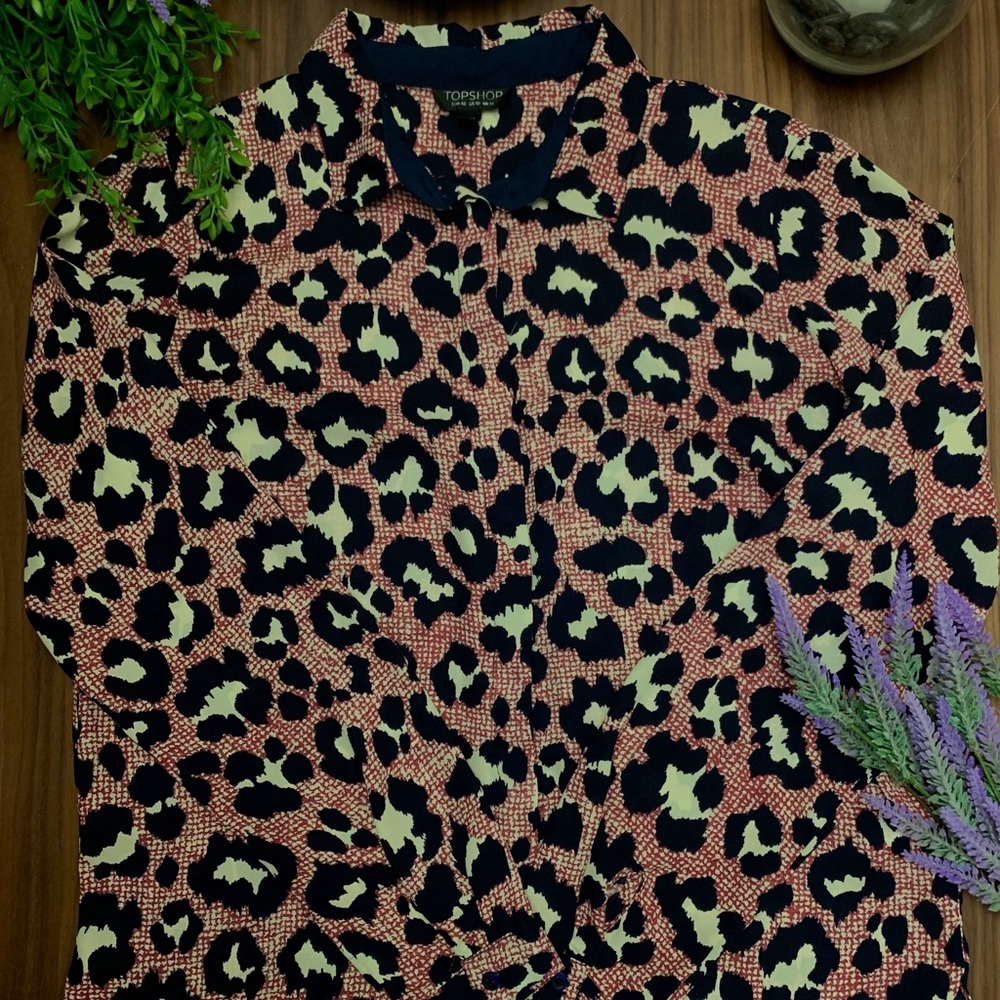 Top shop button down